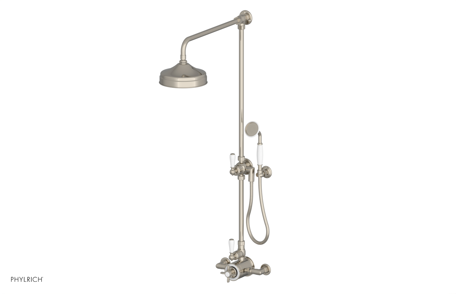 Phylrich Jamestown Exposed Shower with Hand Shower