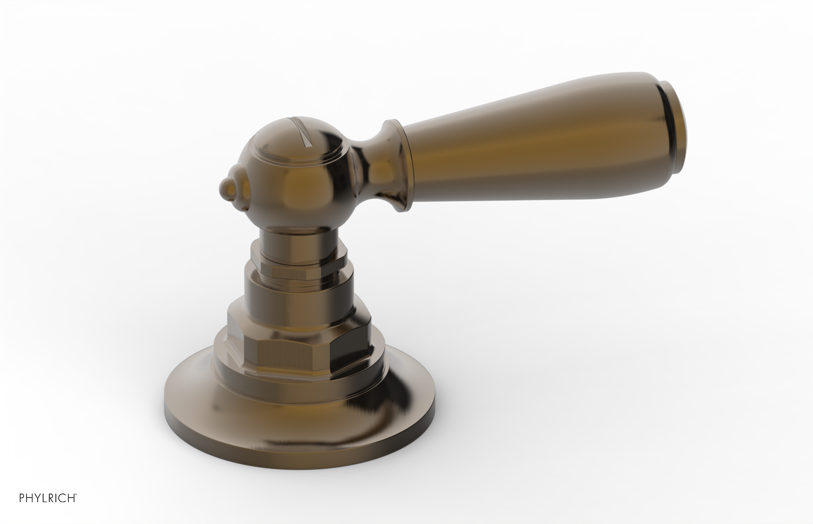 Phylrich Jamestown Volume Control/Diverter Trim with Lever Handle