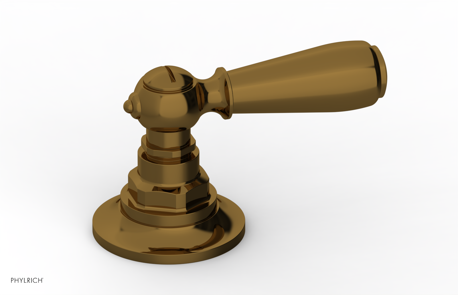 Phylrich Jamestown Volume Control/Diverter Trim with Lever Handle