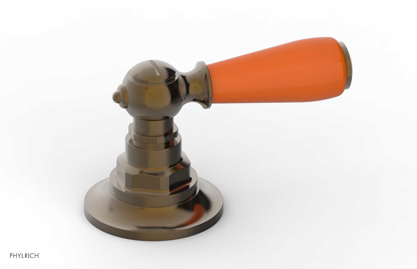 Phylrich Jamestown Volume Control/Diverter Trim with Lever Handle