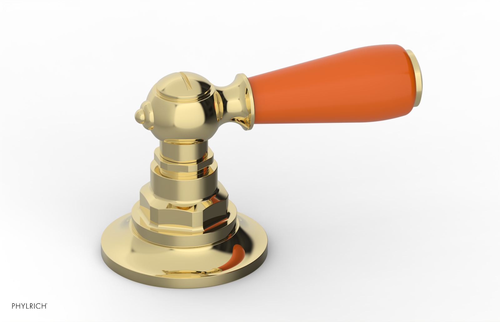 Phylrich Jamestown Volume Control/Diverter Trim with Lever Handle