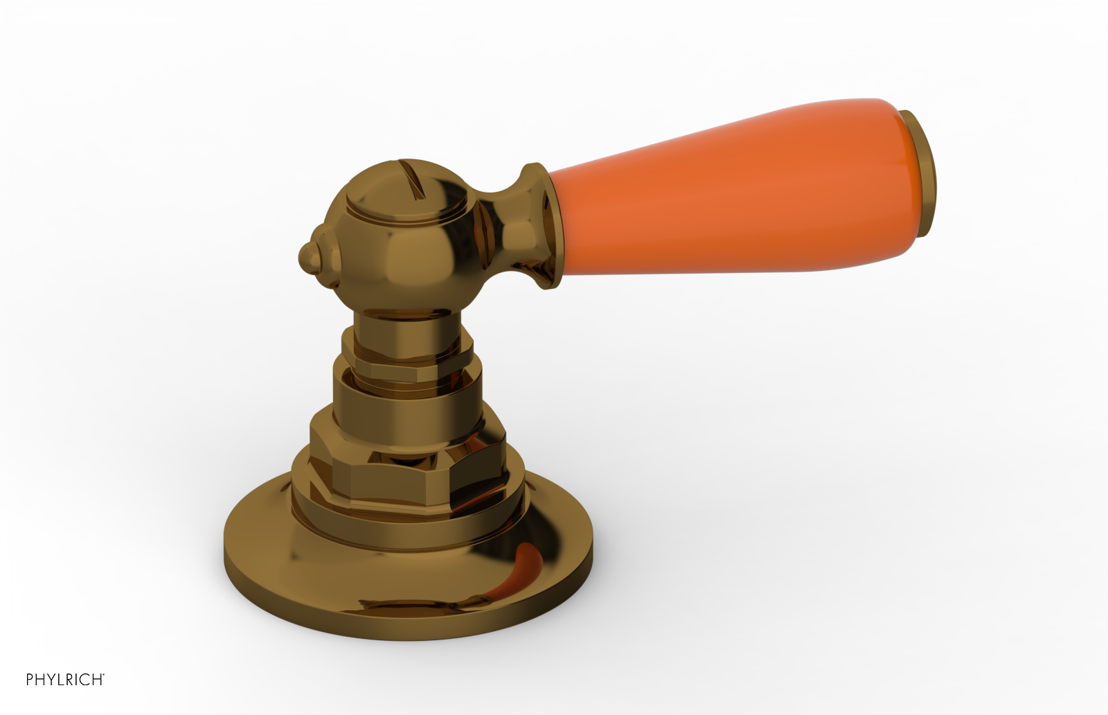 Phylrich Jamestown Volume Control/Diverter Trim with Lever Handle