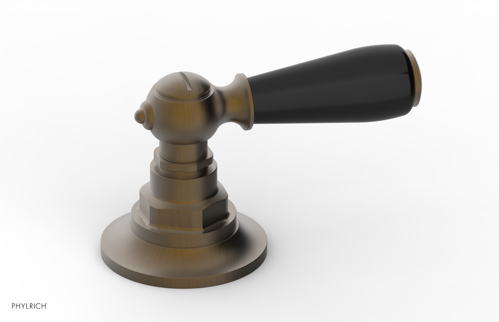 Phylrich Jamestown Volume Control/Diverter Trim with Lever Handle