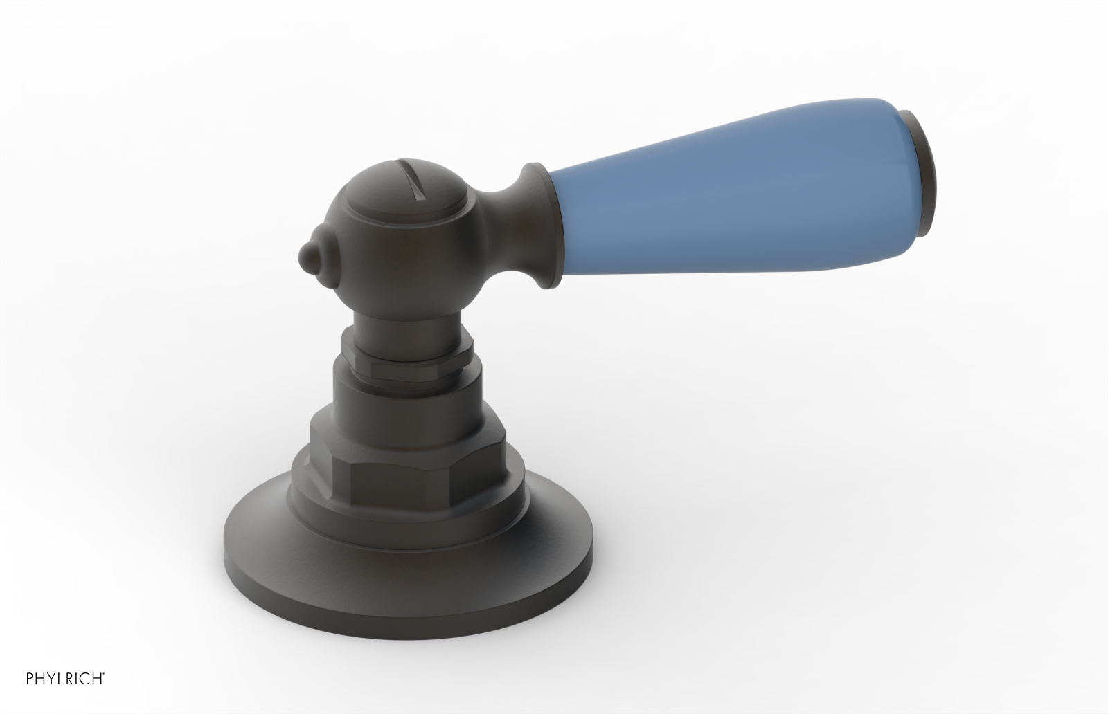 Phylrich Jamestown Volume Control/Diverter Trim with Lever Handle