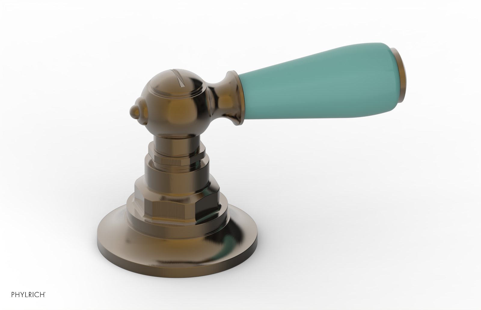 Phylrich Jamestown Volume Control/Diverter Trim with Lever Handle