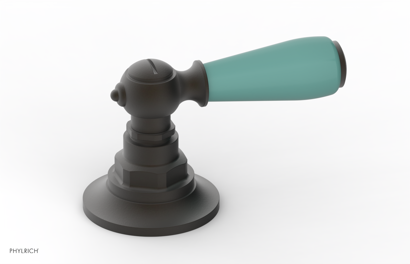 Phylrich Jamestown Volume Control/Diverter Trim with Lever Handle