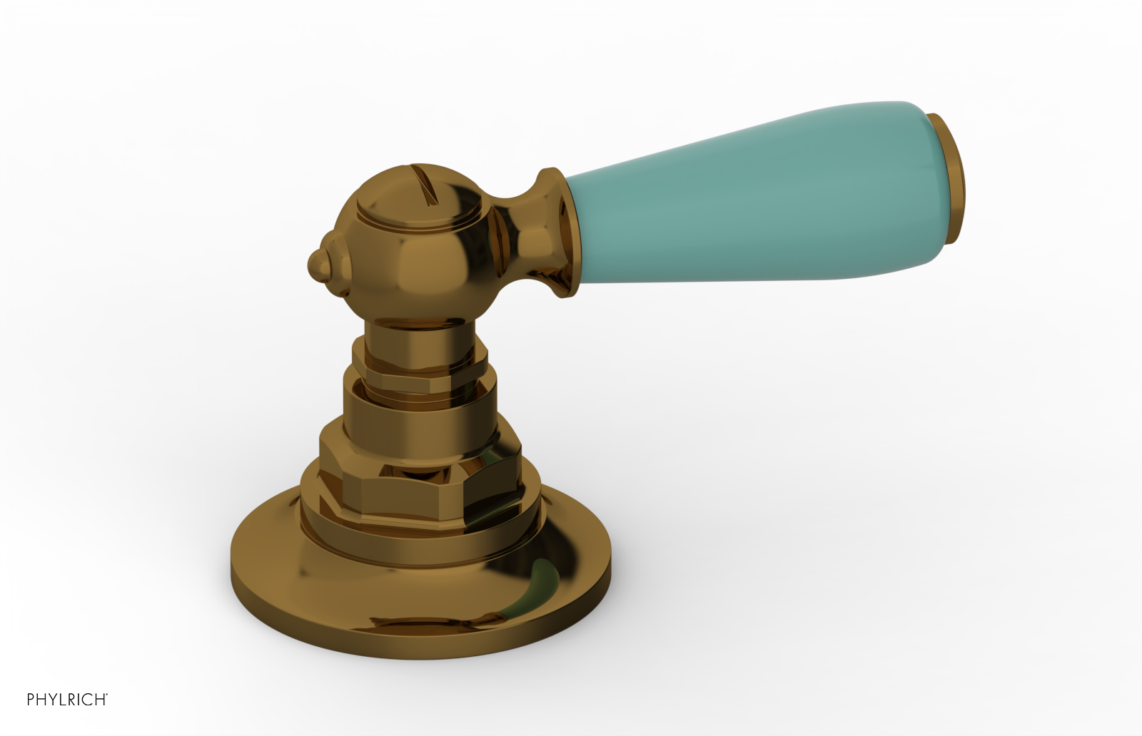 Phylrich Jamestown Volume Control/Diverter Trim with Lever Handle