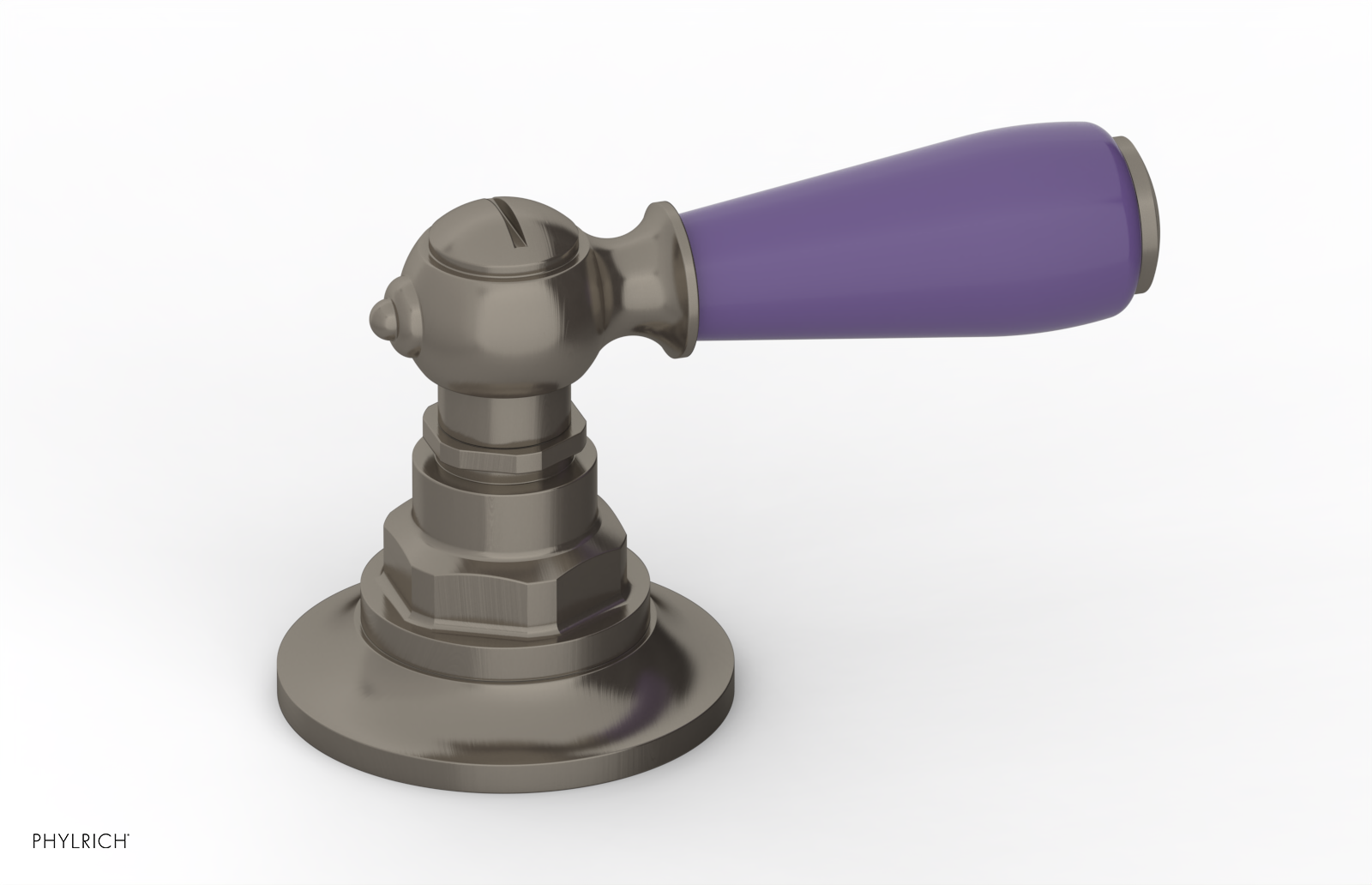 Phylrich Jamestown Volume Control/Diverter Trim with Lever Handle