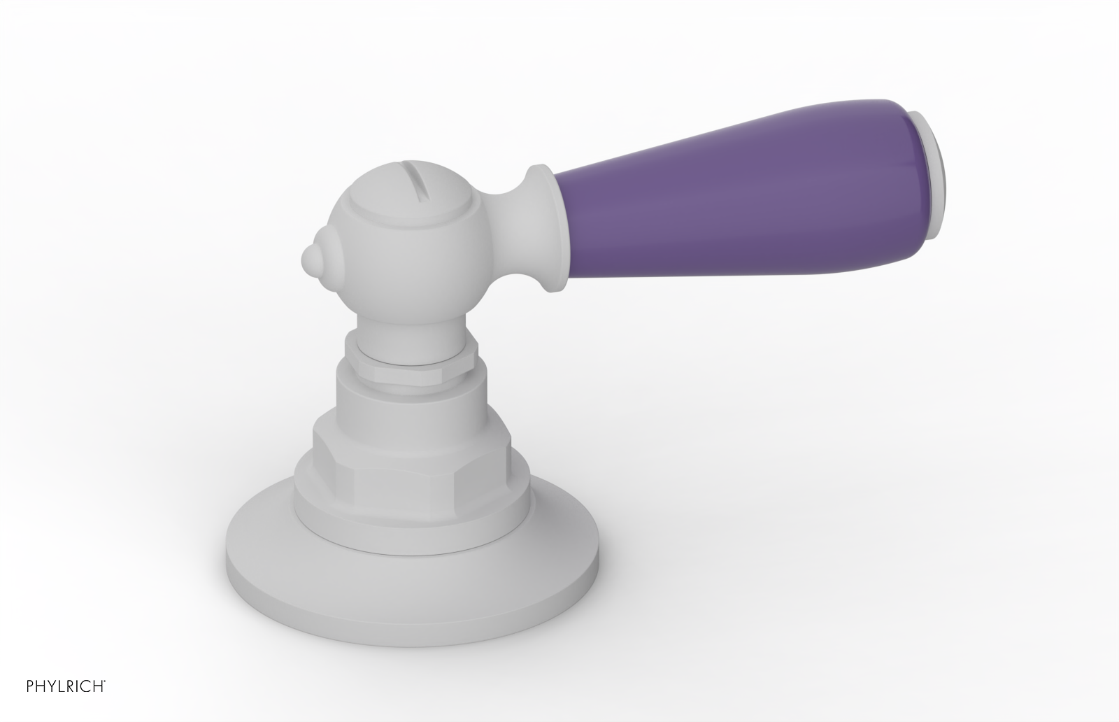 Phylrich Jamestown Volume Control/Diverter Trim with Lever Handle