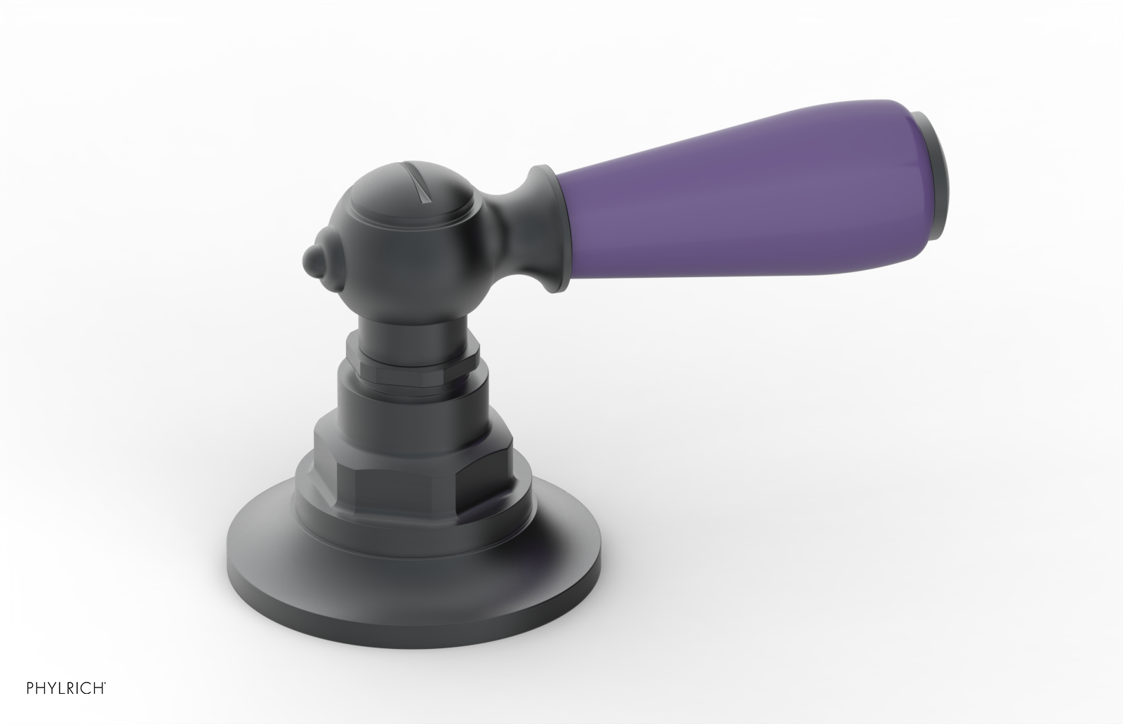 Phylrich Jamestown Volume Control/Diverter Trim with Lever Handle