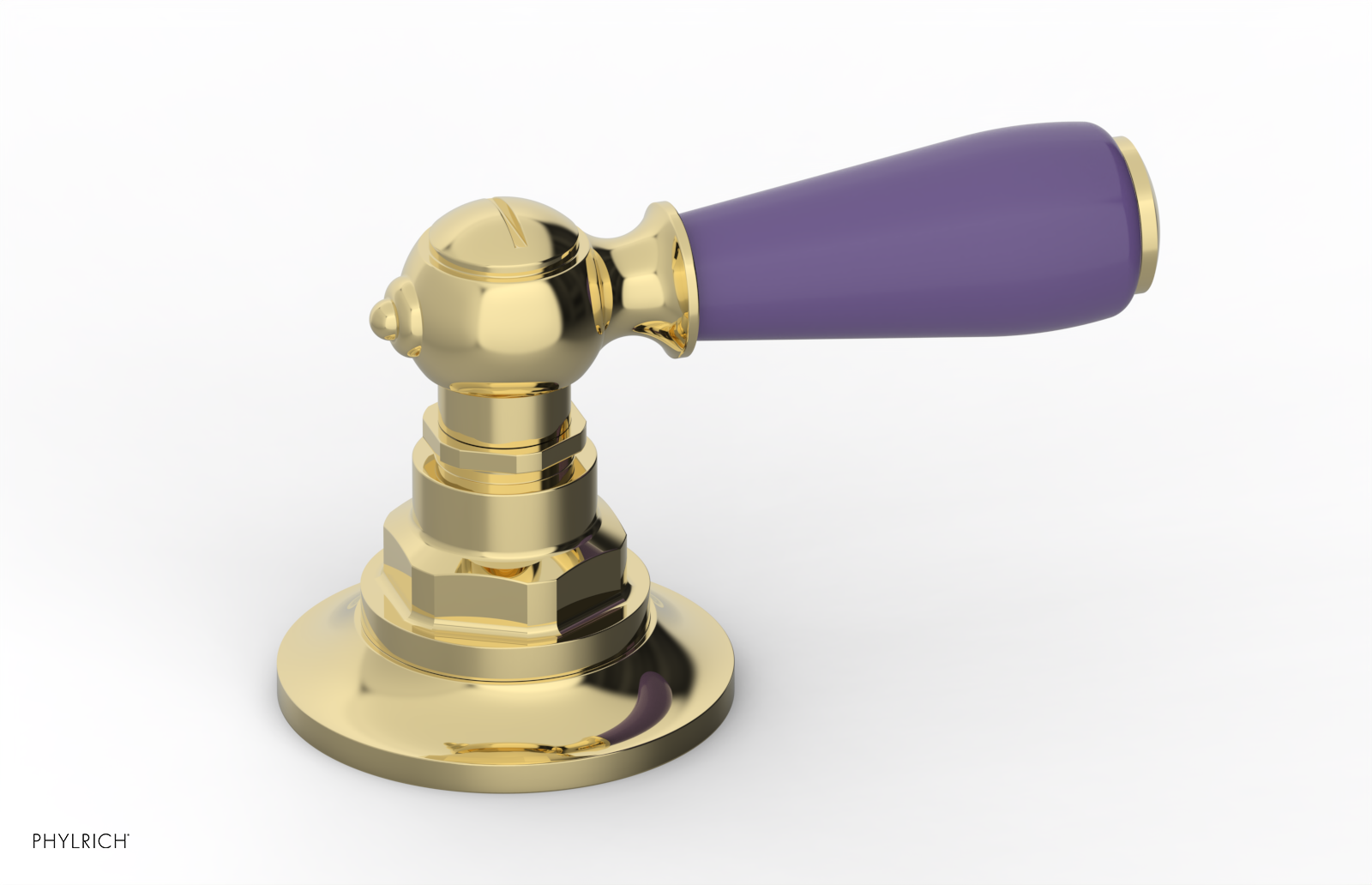 Phylrich Jamestown Volume Control/Diverter Trim with Lever Handle