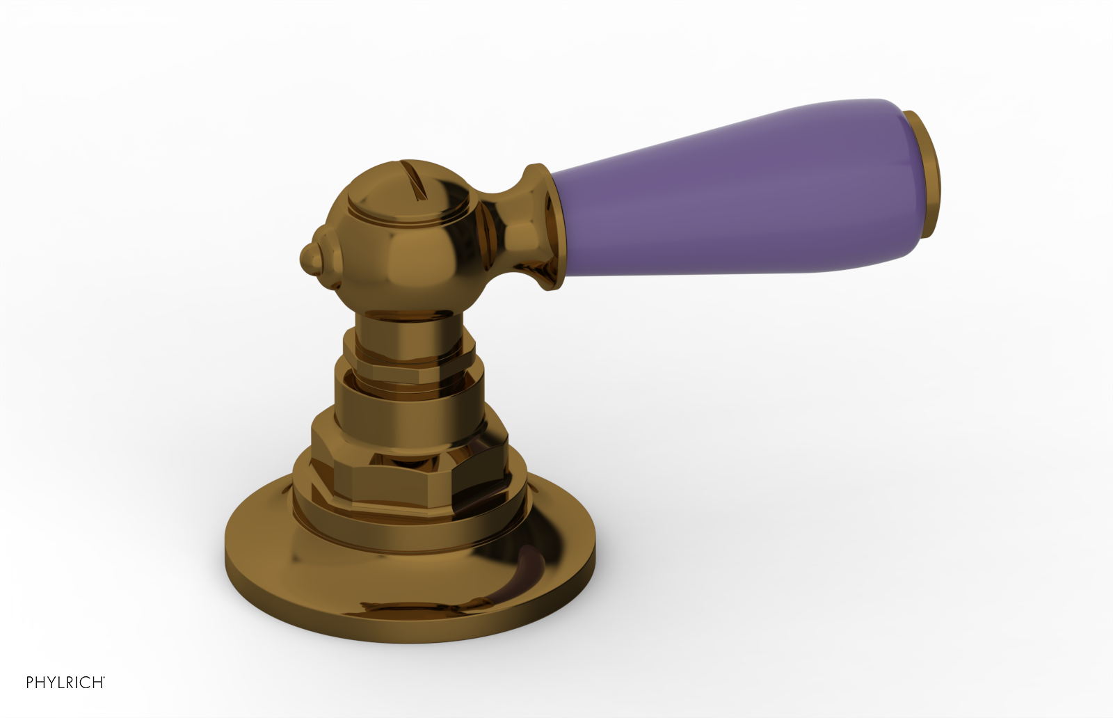 Phylrich Jamestown Volume Control/Diverter Trim with Lever Handle