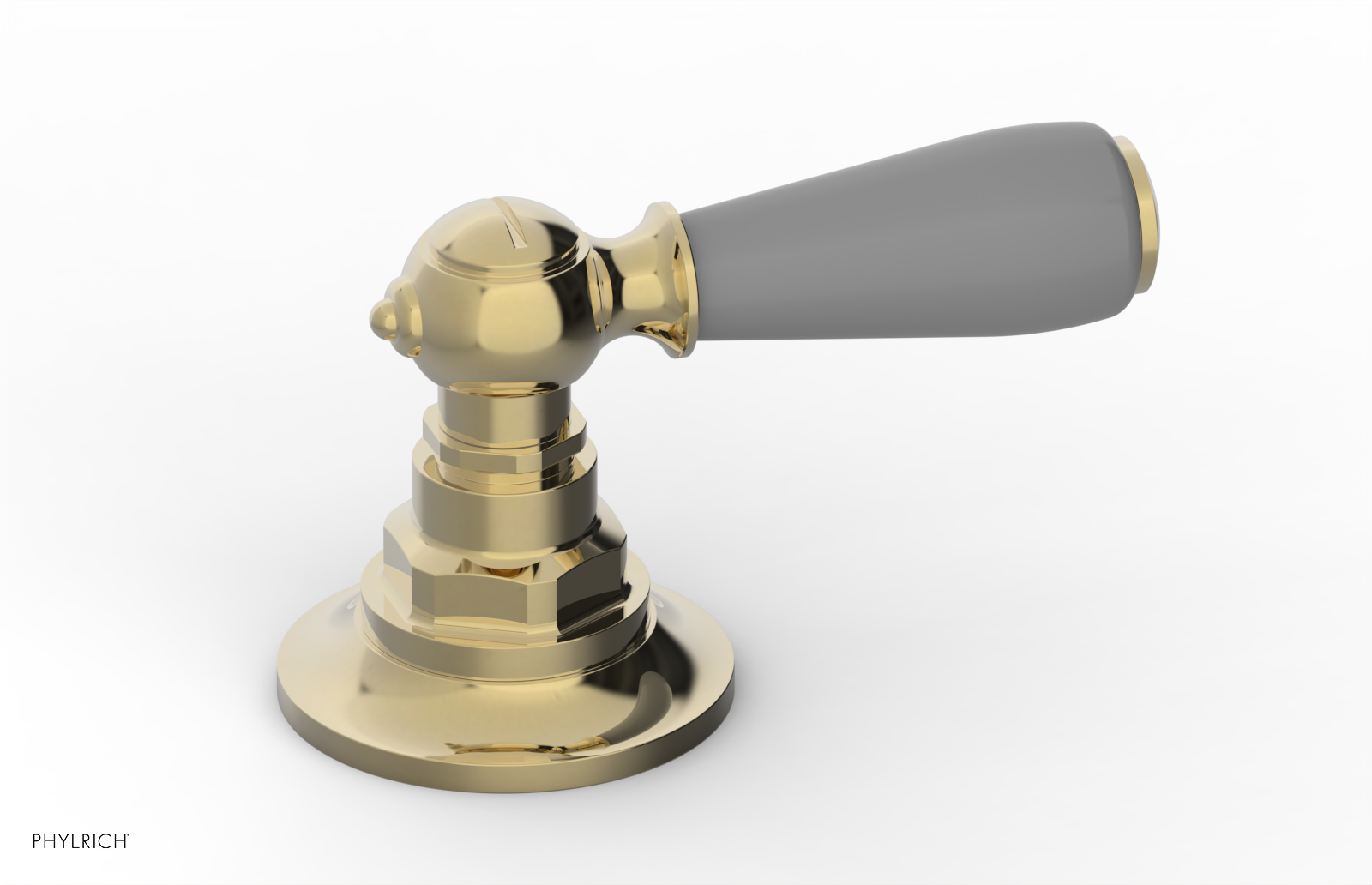 Phylrich Jamestown Volume Control/Diverter Trim with Lever Handle