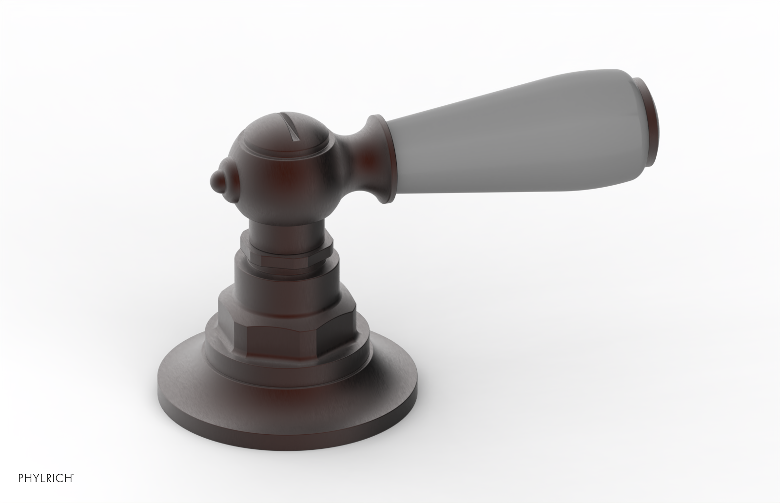 Phylrich Jamestown Volume Control/Diverter Trim with Lever Handle