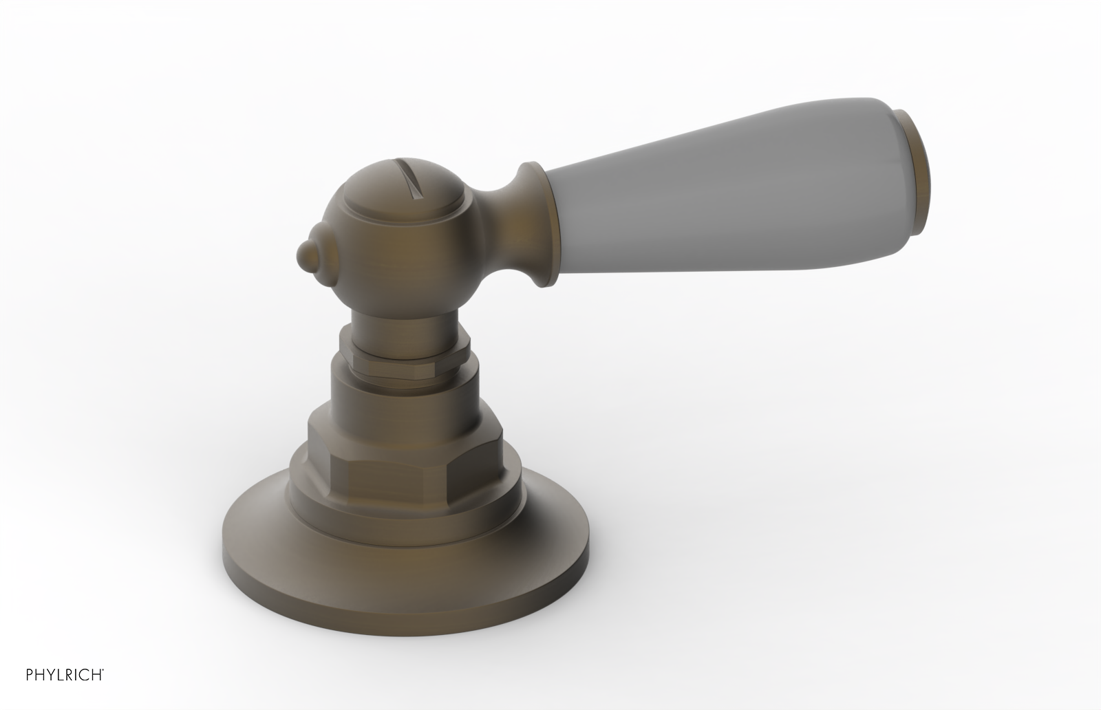 Phylrich Jamestown Volume Control/Diverter Trim with Lever Handle