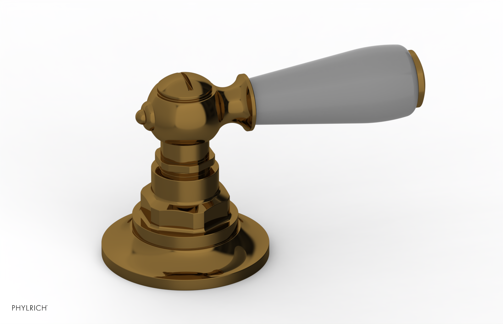 Phylrich Jamestown Volume Control/Diverter Trim with Lever Handle