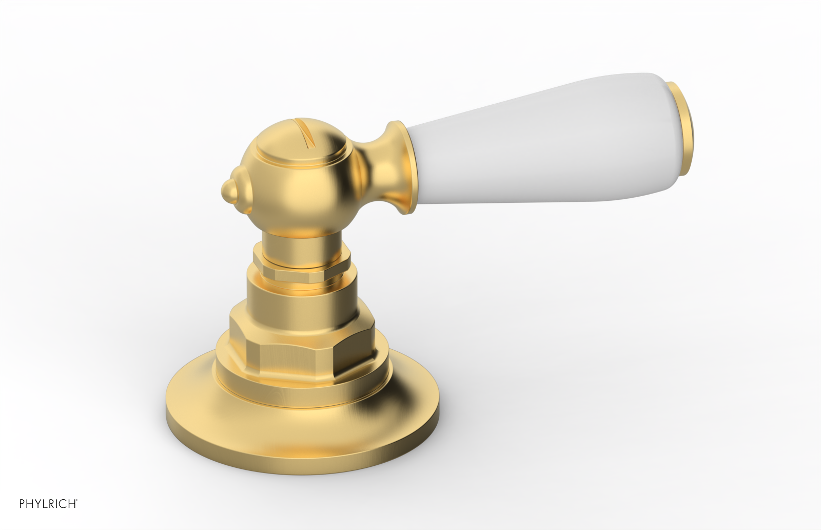 Phylrich Jamestown Volume Control/Diverter Trim with Lever Handle