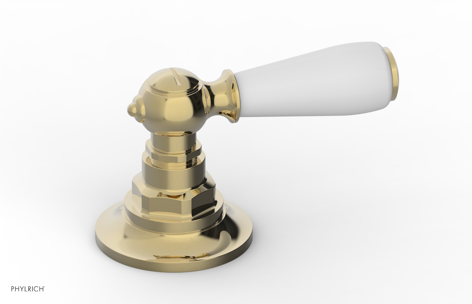 Phylrich Jamestown Volume Control/Diverter Trim with Lever Handle