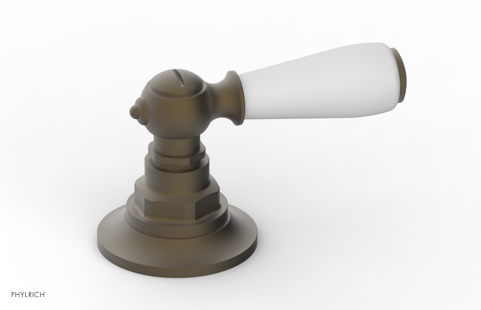 Phylrich Jamestown Volume Control/Diverter Trim with Lever Handle