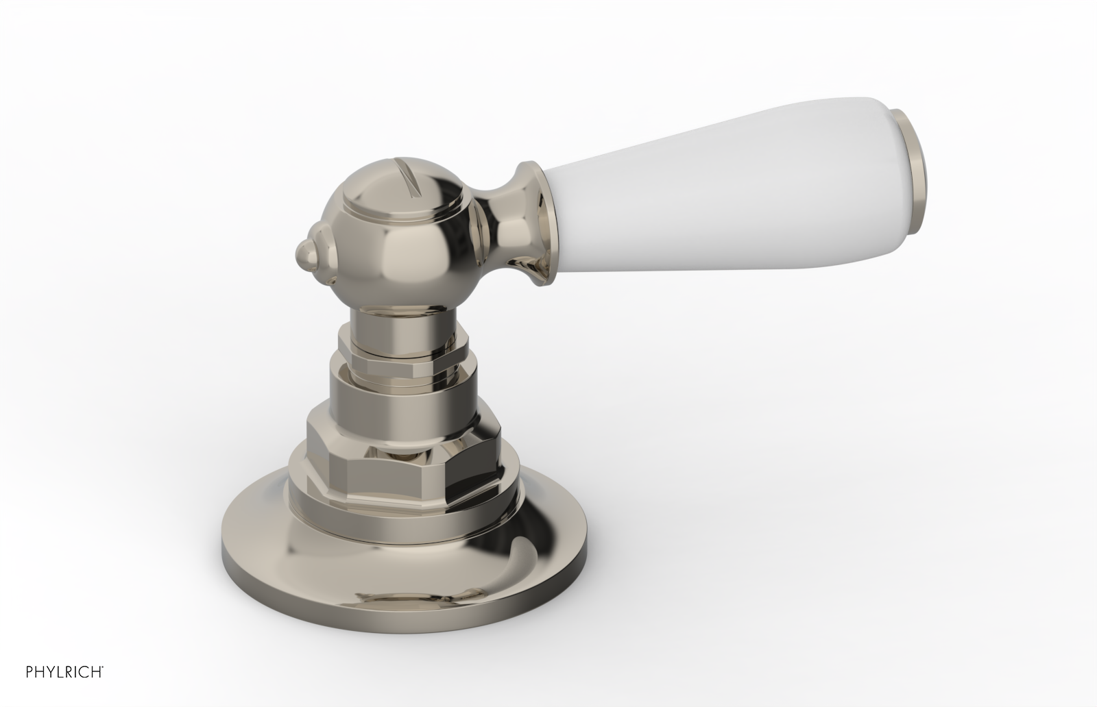 Phylrich Jamestown Volume Control/Diverter Trim with Lever Handle