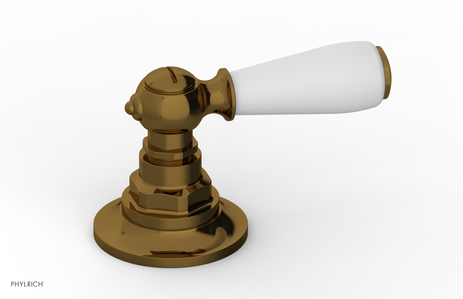 Phylrich Jamestown Volume Control/Diverter Trim with Lever Handle