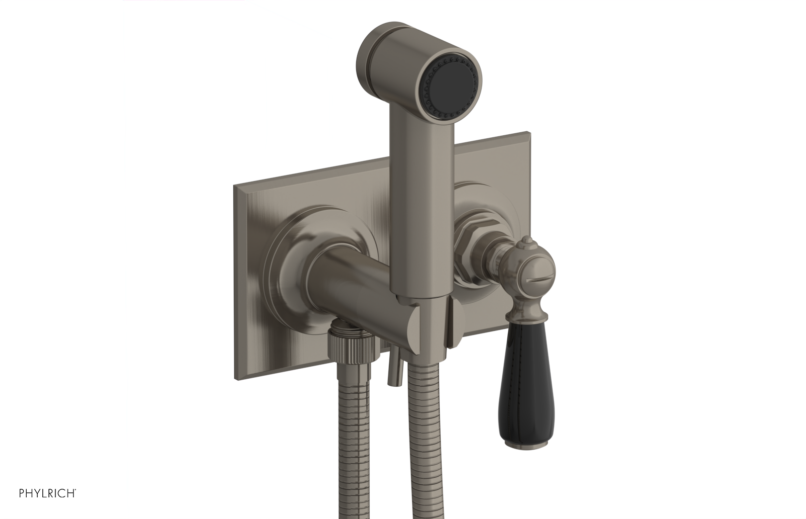 Phylrich Jamestown Wall Mounted Bidet with Lever Handle