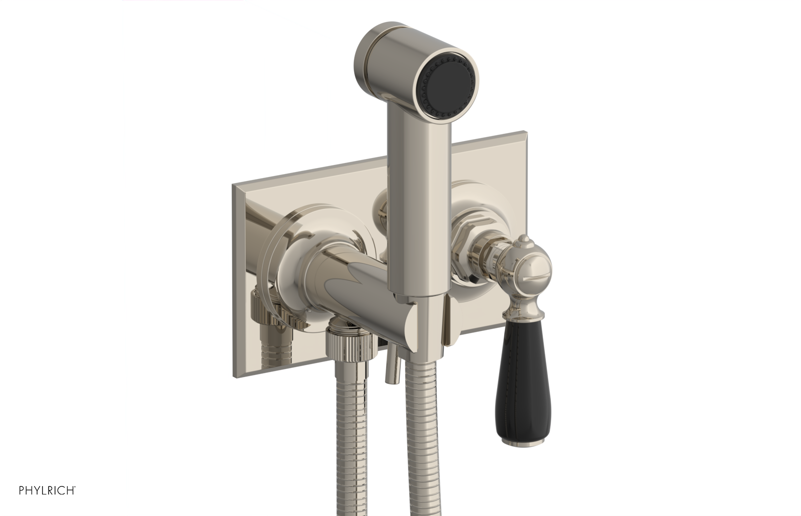 Phylrich Jamestown Wall Mounted Bidet with Lever Handle