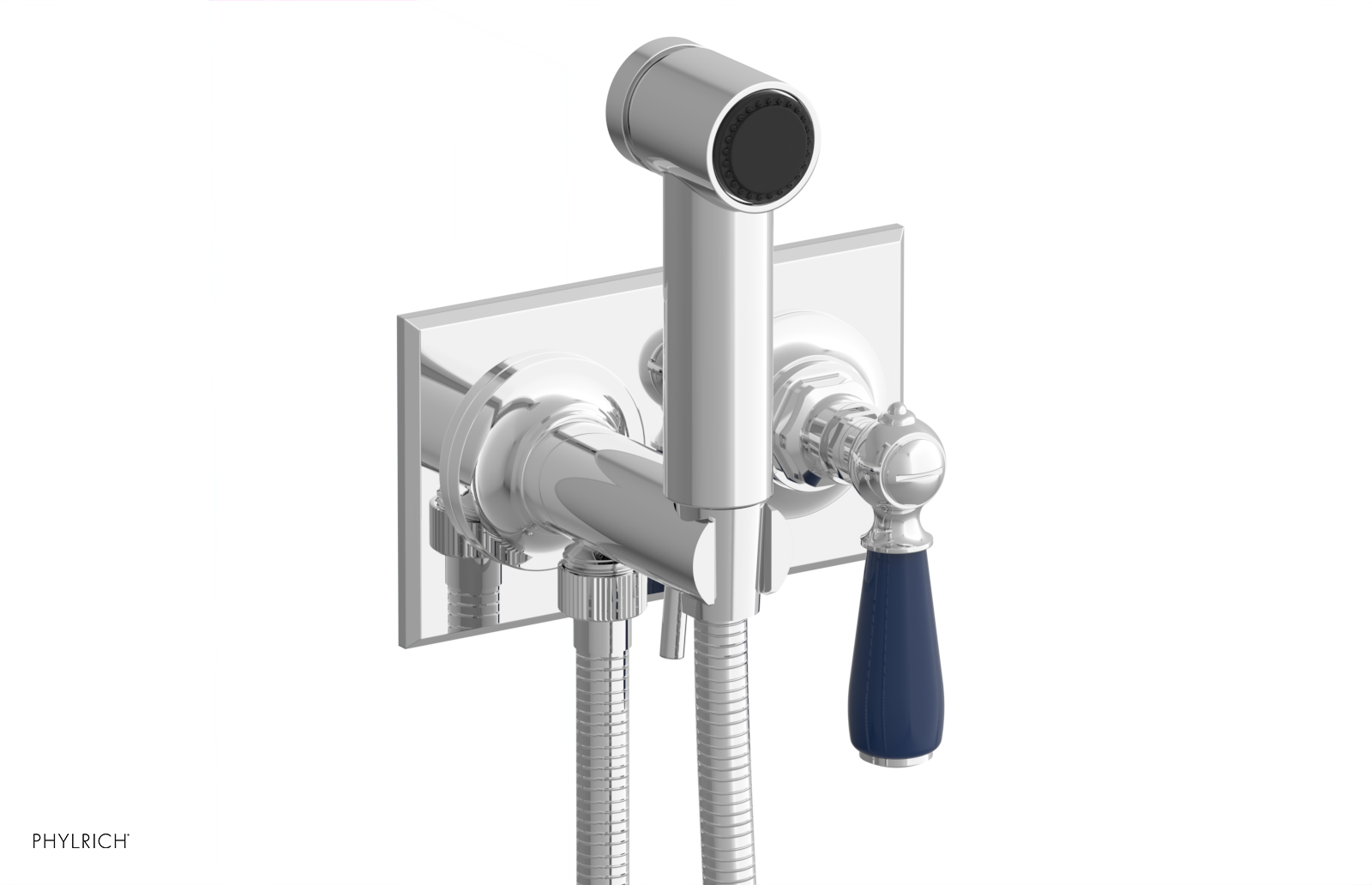 Phylrich Jamestown Wall Mounted Bidet with Lever Handle