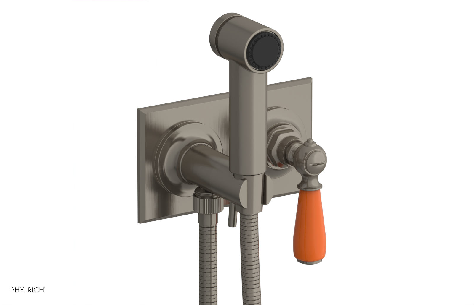 Phylrich Jamestown Wall Mounted Bidet with Lever Handle