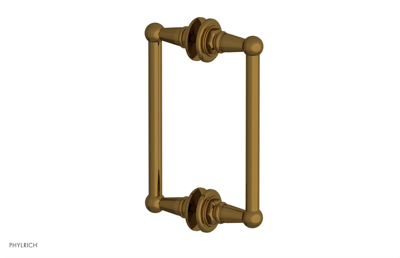 Phylrich Jamestown 8" Double Sided Shower Pull