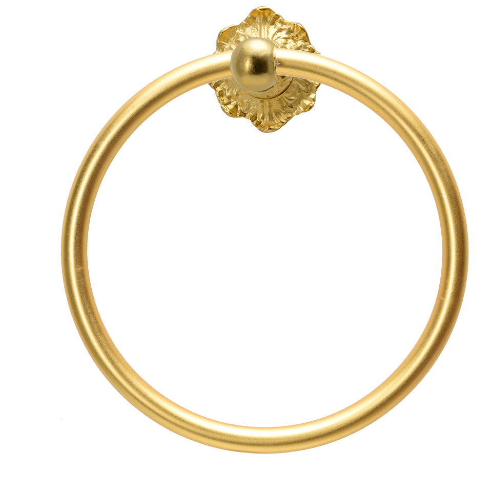 Carpe Diem Acanthus Full Towel Smooth Ring Renaissance Style