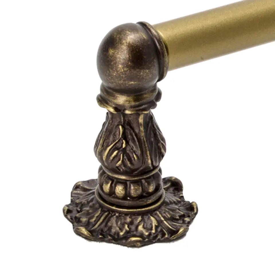 antique brass toilet paper holder