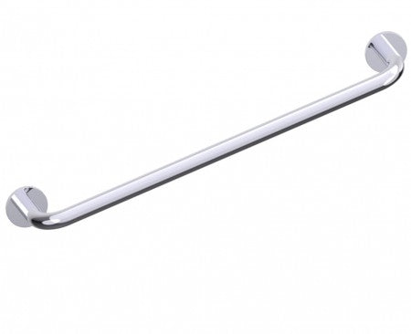 polished chrome towel bar