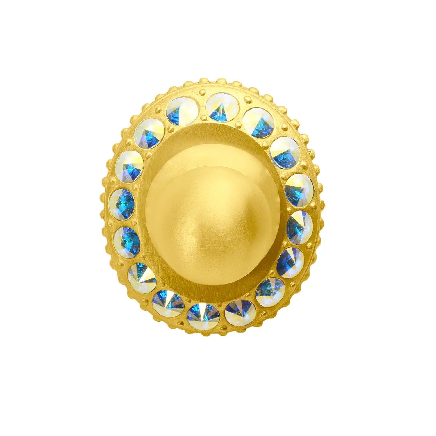 gilded mercury towel ring