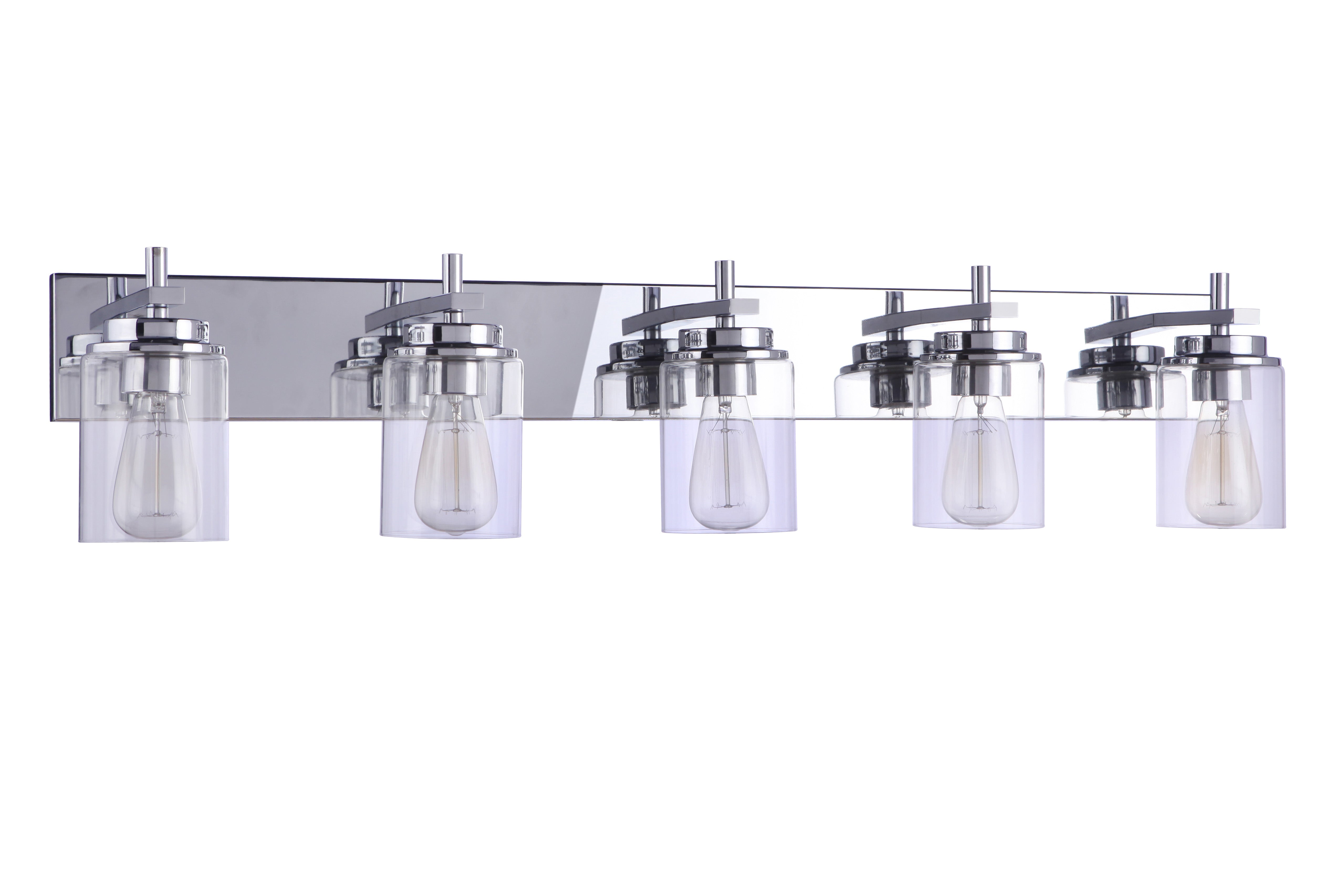 chrome wall sconces