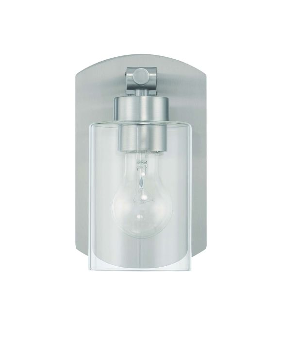 brushed polished nickel wall sconces