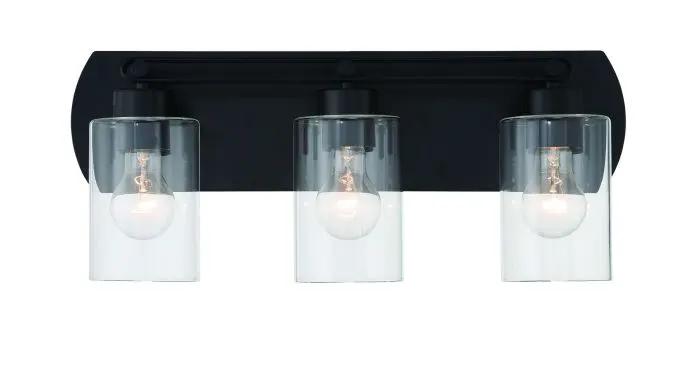 flat black wall sconces