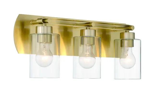 satin brass wall sconces