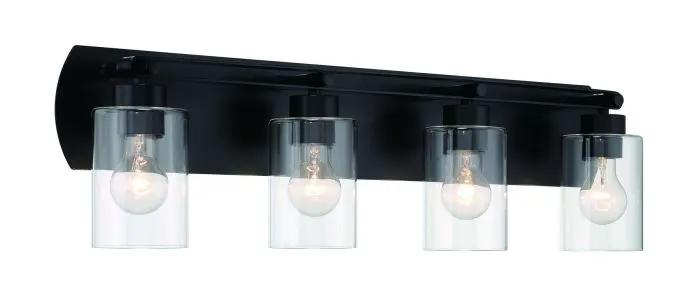 flat black wall sconces