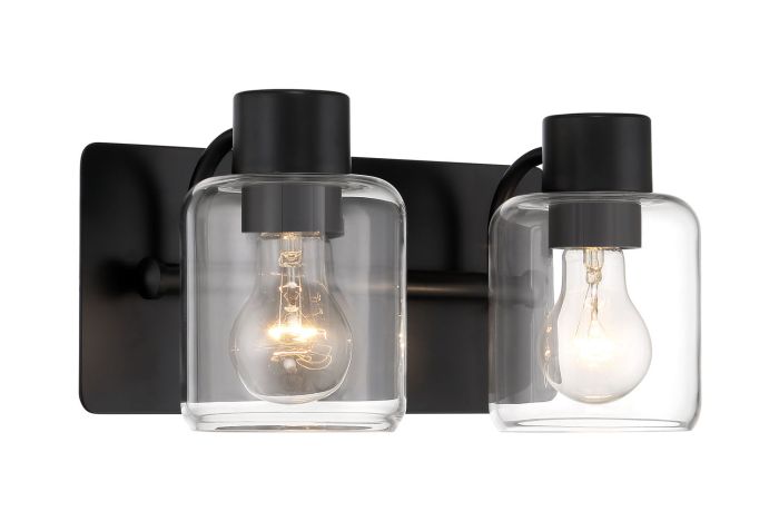 flat black wall sconces