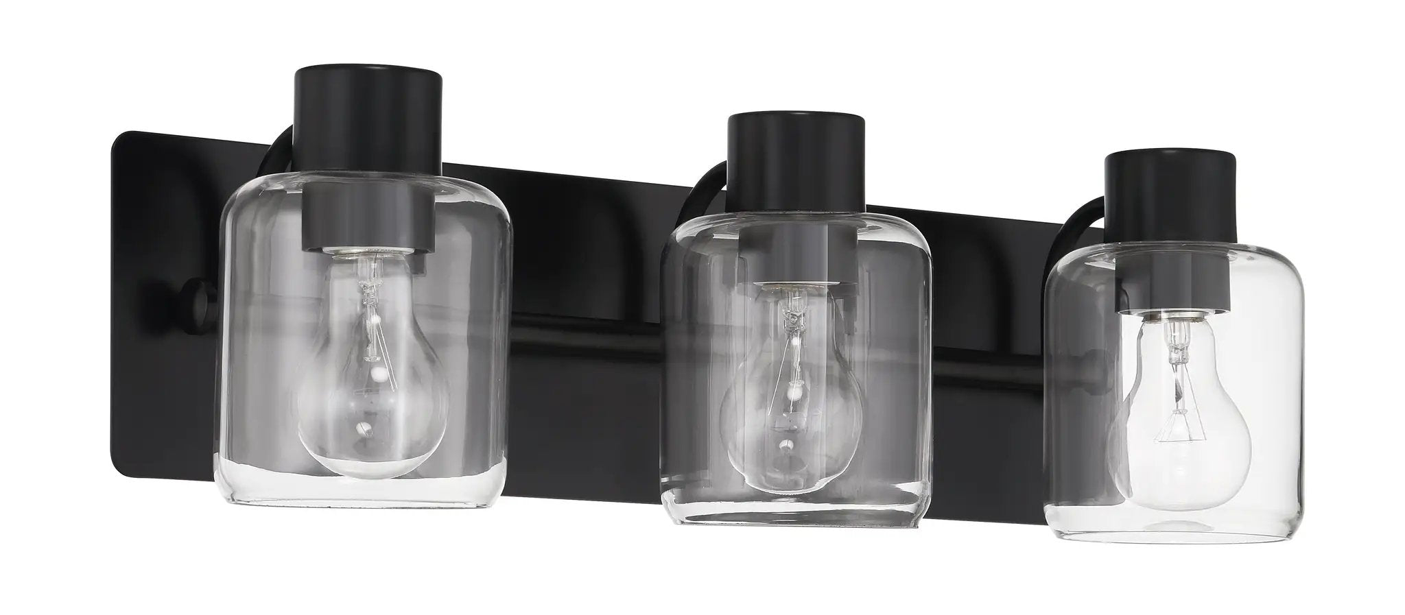 flat black wall sconces