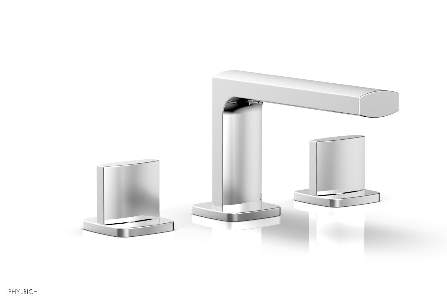 polished chrome faucet