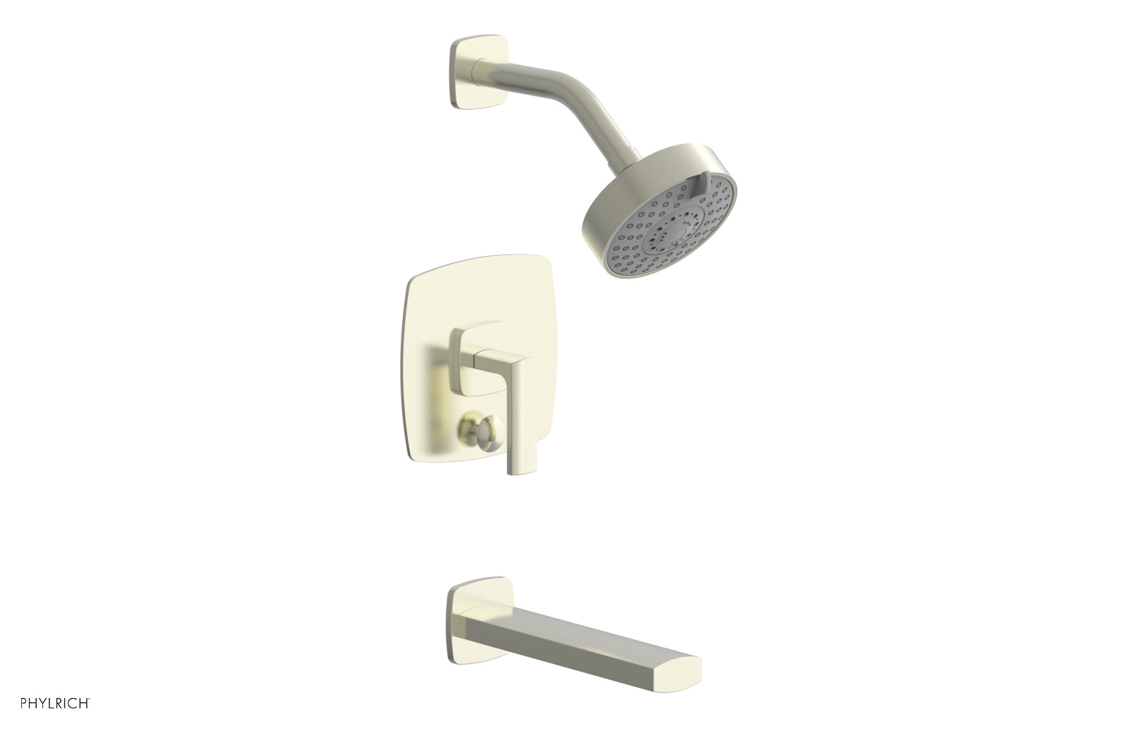 Phylrich RADI Pressure Balance Tub and Shower Set - Lever Handle