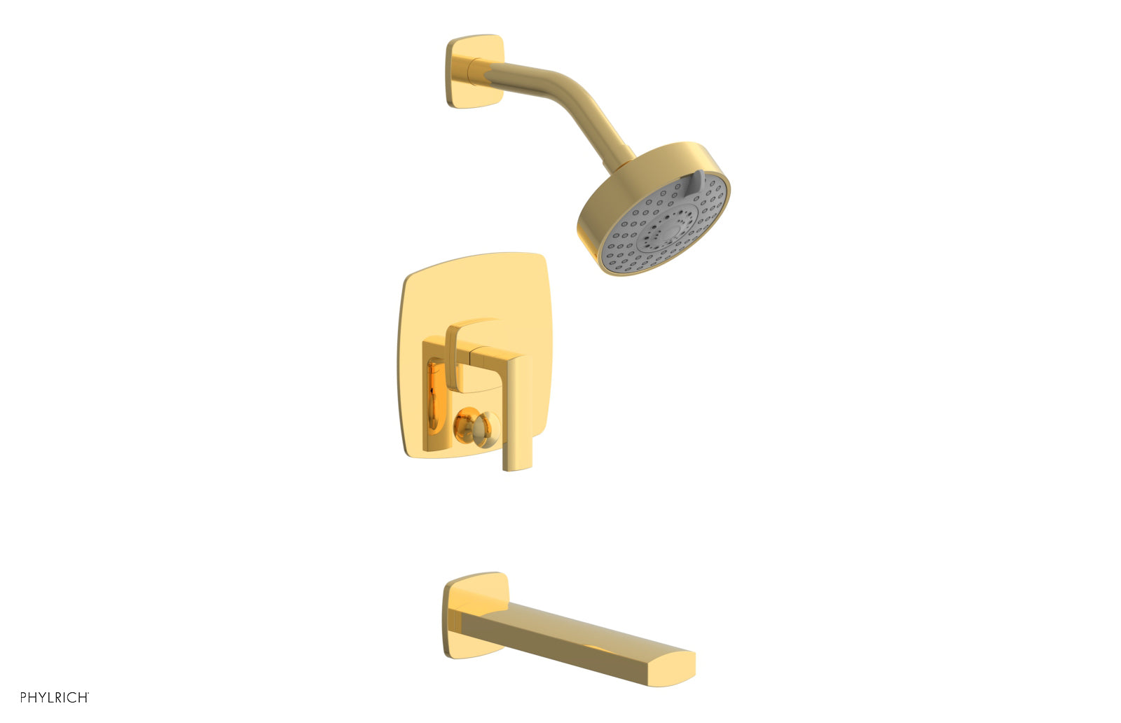 Phylrich RADI Pressure Balance Tub and Shower Set - Lever Handle