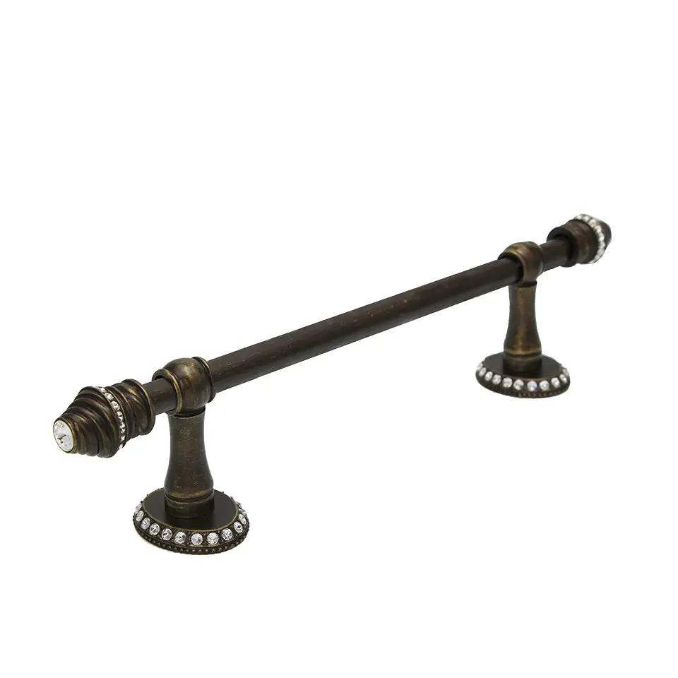 Carpe Diem Caché II Towel Bar - 5/8" Smooth Bar - Decorated with Swarovski Crystals by Carpe Diem