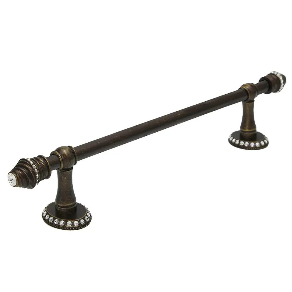 Carpe Diem Caché II Towel Bar - 5/8" Smooth Bar - Decorated with Swarovski Crystals by Carpe Diem