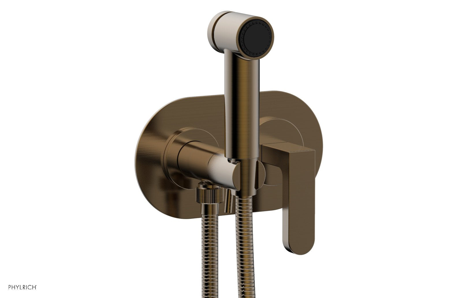 Phylrich ROND Wall Mounted Bidet, Lever Handle