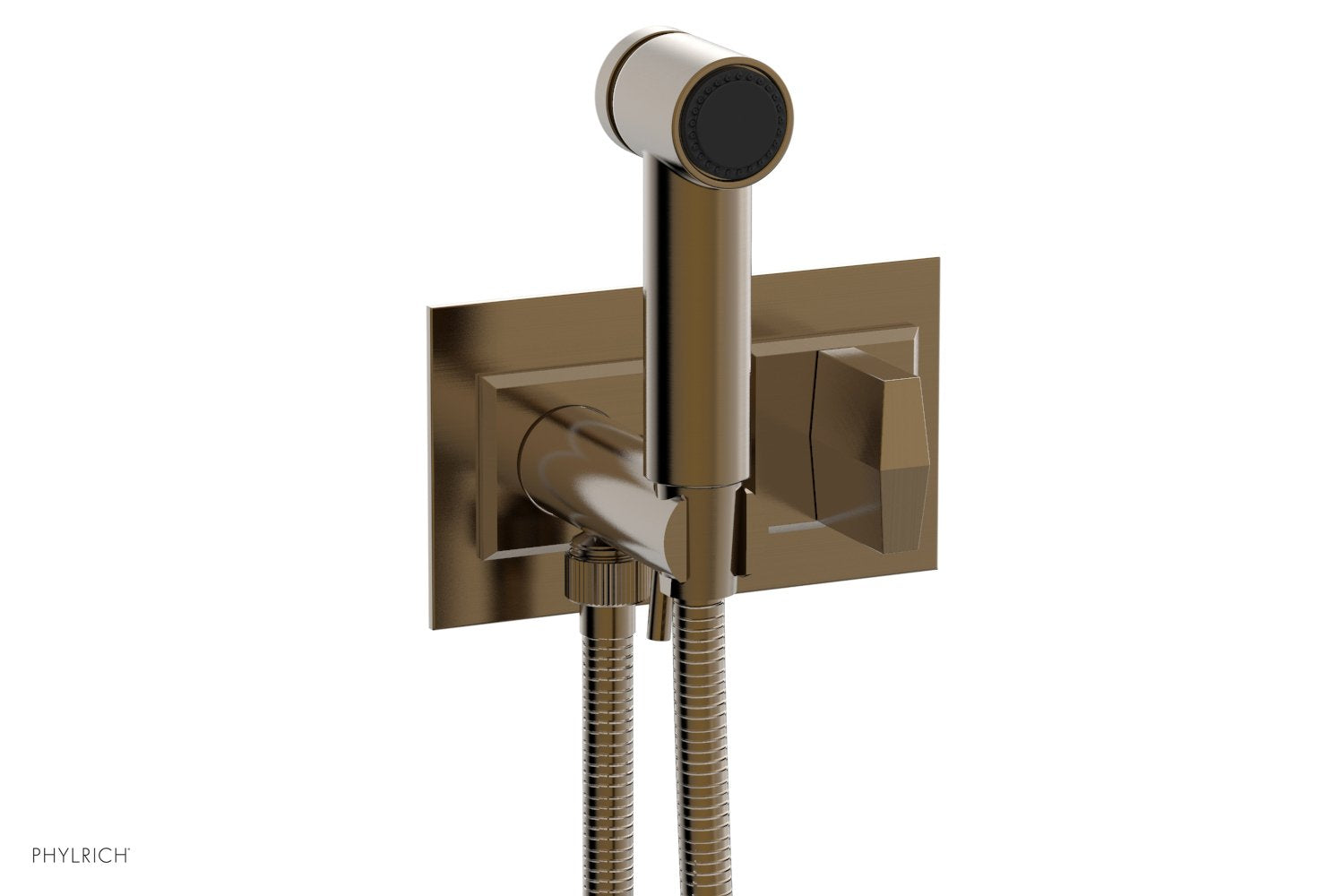 Phylrich DIAMA Wall Mounted Bidet, Blade Handle