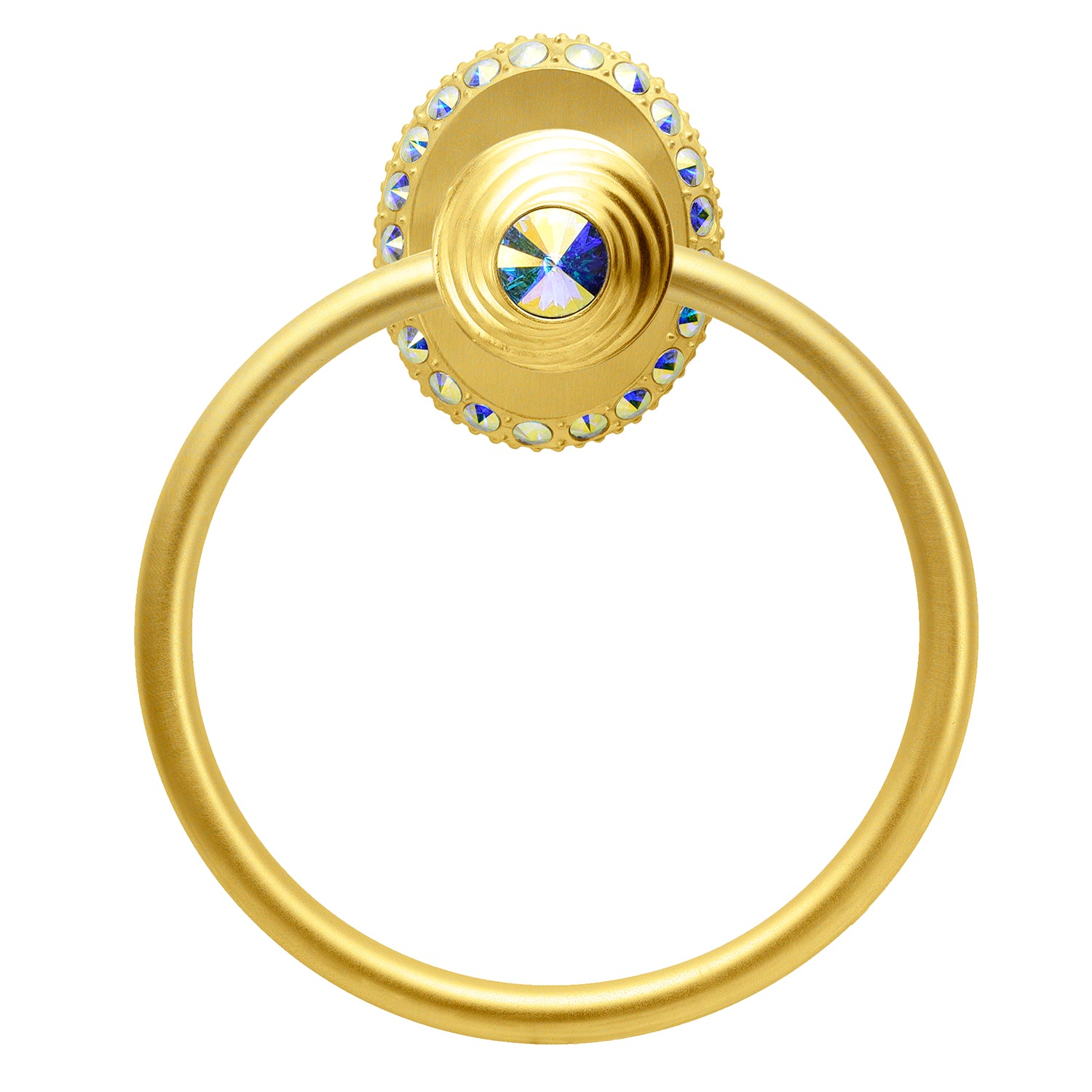 gilded mercury towel ring