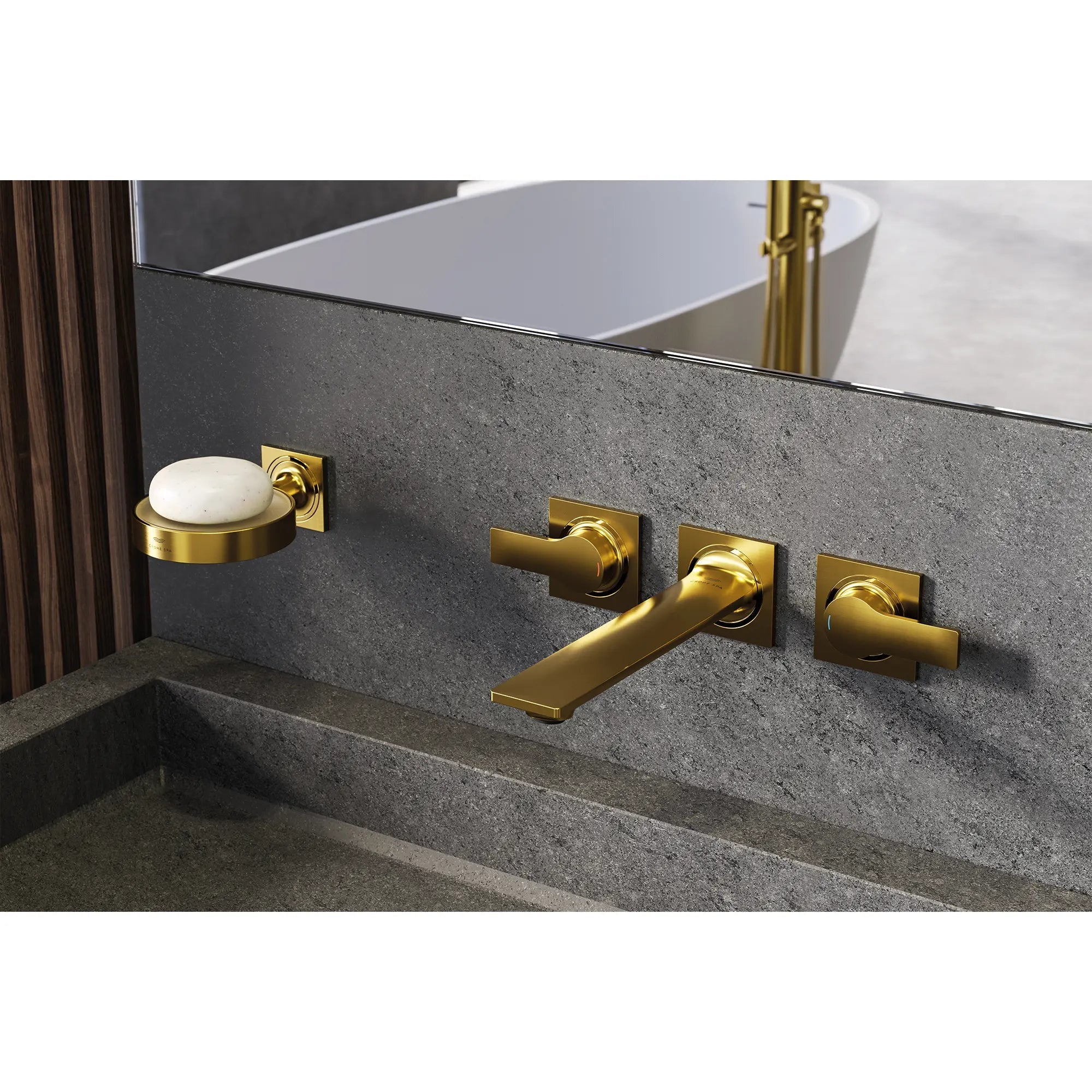 brushed cool sunrise faucet